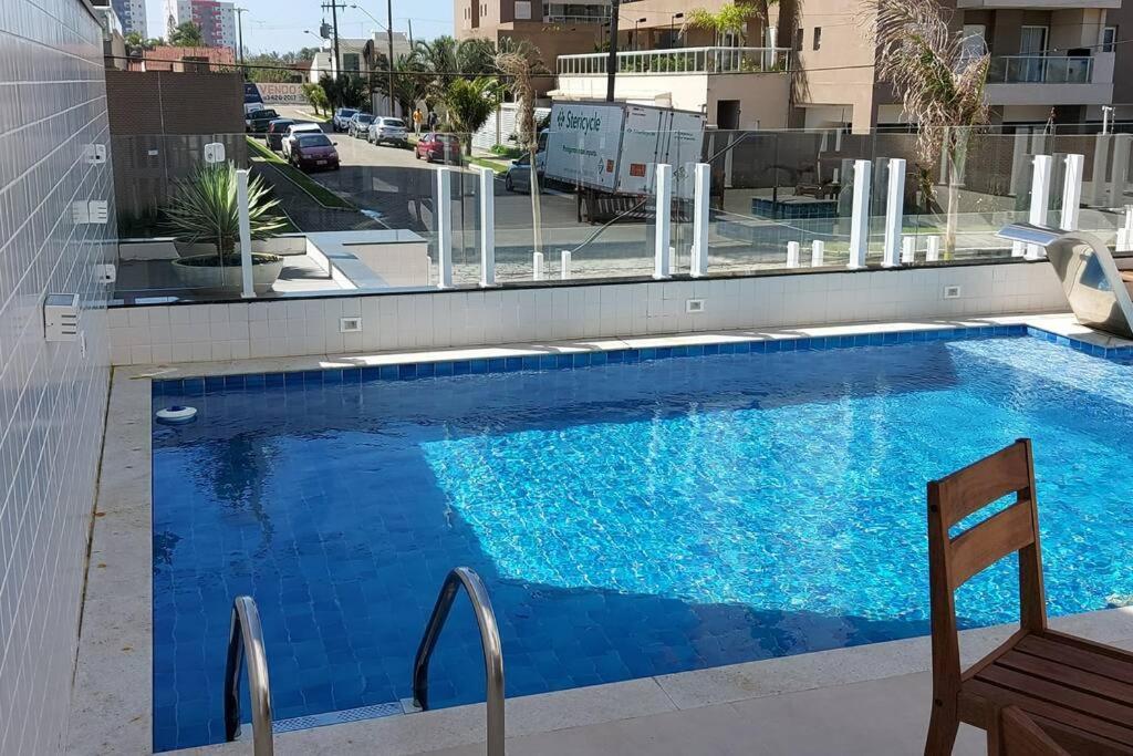 Ap, Condominio, Vista Do Mar, Piscina, Estacionamento Itanhaém Kültér fotó