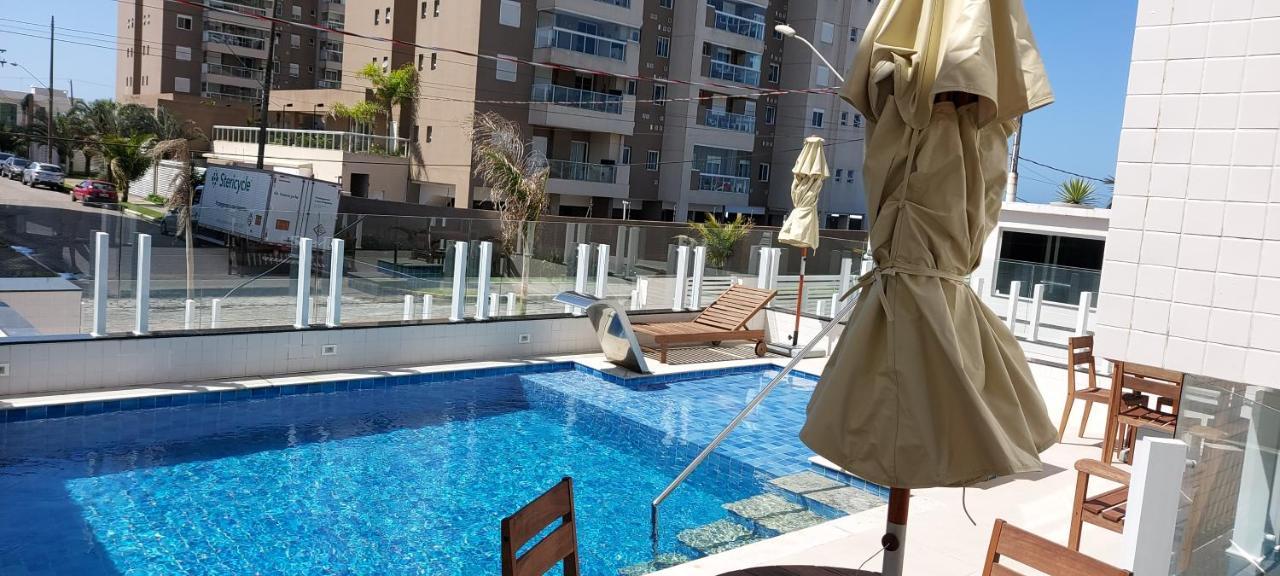 Ap, Condominio, Vista Do Mar, Piscina, Estacionamento Itanhaém Kültér fotó